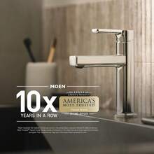 Doux Brushed Nickel 24-Inch Single -Towel Bar, YB0224BN Variant 1 - None - View 3