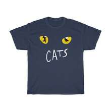 Eu Lager,Y2K Tops,Cats   Black  T-Shirt - 黑色 - 查看 2