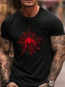 Xiangpan Ming' Herren-Freizeit-Sport-Kurzarm-T-Shirts für den Sommer, ein Geschenk für Freundchen, Sommer-Oberteil, einfach zu kombinieren. - Grau - Übersicht 7