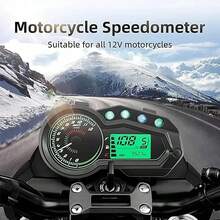 Velocímetro Tablero Instrumento Compatible Italika 150Z 150SZ Medición Precisa Velocidad y Kilometraje Repuesto Original Circulación Diaria Duradero - por defecto - Ver 8