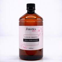 Água Perfumada 500ml p/ Lençóis, Roupas e Tecidos + Borrifador Aromatizador de ambiente - Flor de cerejeira - Visão 2