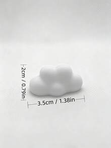 4件/2件/1件可愛雲朵造型照片夾，雲朵造型照片展示架，迷你卡片夾，適用於桌面裝飾、臥室、浴室、辦公室，可夾小卡片、便條，居家辦公、婚禮等多種場景，也可作為桌面裝飾小擺件、房間裝飾、宿舍裝飾、臥室裝飾、辦公室裝飾、照片夾、照片卡夾 - 小巧款 - 查看 2