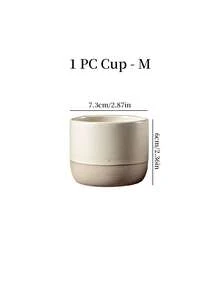 1套陶瓷咖啡杯與杯碟，3.4oz/6.1oz/7.8oz 手工復古馬克杯附托盤，極簡風杯子適用於濃縮咖啡、阿拉伯咖啡、卡布奇諾、拿鐵、水、拿鐵、椰棗、甜點，適合居家、辦公室、咖啡廳、茶會，入厝與生日禮物 - 彩色 - 查看 18