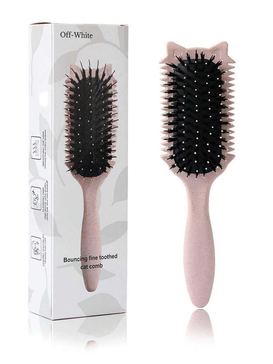 2035-brushes 捲髮造型梳 2026 Lightning Hair Comb，適合捲髮，可塑造並定義捲度，女性適用