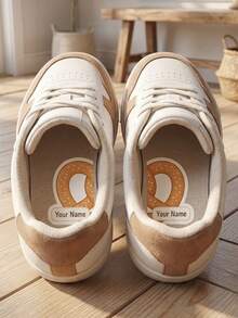 客製化鞋子姓名貼紙、客製化文字卡通識別標籤、多入裝鞋類文具防丟標記貼 - 彩色 - 查看 5