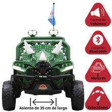 Joykoo Kids Electric Vehicles - Green - View 3