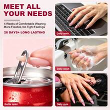 LIMEGIRL Quick Dry Semi-Solid Gel Nail Glue 10g, Super Strong Adhesion, No UV Lamp Required, Long-Lasting, Suitable For Press-On Nails And Acrylic False Nails - 10g - View 5