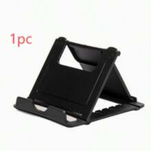 1pc Foldable Desktop Phone Stand, Height & Angle Adjustable Portable Tablet Holder, Non-Slip Base Universal Smartphone Stand, Suitable For Desk, Bedside, Office, Kitchen, Travel, Back To School, Birthday, Christmas, Halloween Gift - Multicolor - View 9