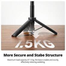 Ambitful GQ03 One-Touch Foldable Mini Tripod With IA02 & DA02 Magnetic Quick Release Mount Kit, Compatible With D JI Osmo Action 3/4/5 Pro/6/Nano/Osmo 360, Ace Pro/Ace Pro 2 Action Cameras - View 9