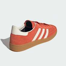 Adidas Originals HANDBALL SPEZIAL Comfortable Versatile Mid-Top Sneakers Unisex - Brick Red - View 9