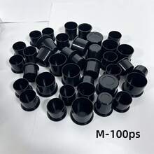 100/200/500/1000pcs Black Tattoo Ink Cup Lids (With Base), Disposable Tattoo Ink Cups, Tattoo Supplies Set - View 15