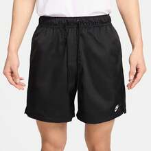 Nike Men's CLUB Black Loose Running Fitness Sports Casual Woven Shorts - Black - View 3