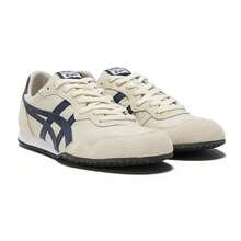 Onitsuka Tiger Women Casual Athletic Shoes - 米色/藍色(建議拍大半號) - 查看 2