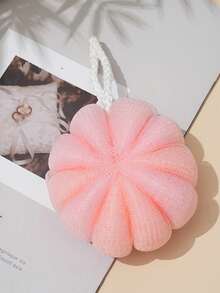 Extra-Large Bath Ball, Soft Bath Sponge, Bubble Bath Ball, Massage Bath Flower, Bathroom Accessories, Available In Multiple Colors, Hook Storage, Space-Saving - Multicolor - View 4