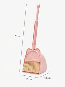1pc/Set Mini Cleaning Mop And Broom Set, Cute Rabbit Shaped PP Material Dustpan Brush Set, Compact Handheld Soft Bristle Floor Broom, Suitable For Home Kitchen Bedroom Living Room Daily Cleaning - Multiple Styles - View 9