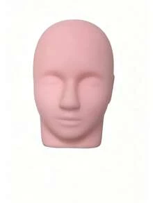 1pc Eyelash Extension Training Mannequin Head - Eyelash Extension Practice Model - Beauty Massage Training Head - Makeup Eyebrow Microblading Dummy Head - Soft Silicone Material - Eyelash Extension Tools - Multicolor - View 16