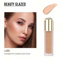 beauty glazed 16-Hour Long Lasting Full Coverage Concealer, Perfect Camouflage, Easy To Apply Without Creasing Around Eyes - #105 - 查看 9