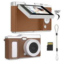 Kamera Digital, Baterai 600mAh, Kamera Digital Definisi Tinggi, Perlengkapan Perjalanan Penting, Kamera Portabel, Kamera Kompak, Desain Ringan, Kamera Modis, Cocok Untuk Pelancong dan Pecinta Fotografi, Dilengkapi Kartu Memori 32GB - X3 (dengan kartu) - View 24