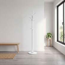 Super life This All-In-One Minimalist Drop-Down Coat Rack Features A Modern, Simple Design And Comes With Thickened Hooks. Suitable For Decoration, Holiday Decor, Room Decor, Home Decor, And Bedroom Decor. - Multicolor - View 10