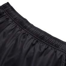 Skechers Men's High-Elasticity Breathable Mesh Quick-Dry Loose Basketball Shorts - Black - View 7