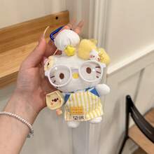 Sanrio New Chef Hat Hello Kitty Plush Doll Keychain Backpack Pendant Doll Figurine Holiday Gift - Multicolor - View 3