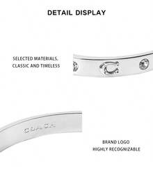 Coach Women's Bracelet 455892RHO030 - 銀色455892RHO030 - 查看 7