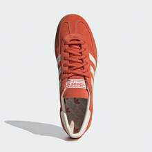 Adidas Originals HANDBALL SPEZIAL Comfortable Versatile Mid-Top Sneakers Unisex - Brick Red - View 10