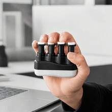 1pc Finger Strength & Grip Trainer, Suitable For Finger Strength Training, Flexibility Improvement And Enhancing Grip Strength & Finger Control, Ideal For Fitness Enthusiasts, Musicians And Gamers - Multicolor - View 6