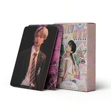 1 Box Of 55 High-Definition LO MO Cards, Including Park Jong Song, Romance Untold Three Idol Merchandise Cards, Clear Patterns And Vibrant Colors, Thick And Durable Cards. Suitable For Fan Collection, Scrapbook Decoration, Desktop Display, Convenient Storage, High-Quality Merchandise Gift For Fans Or Fellow Enthusiasts. This Is A Gift That Is Irresistible - Multicolor - View 6