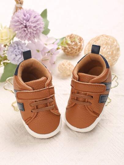 2026 Spring/Autumn Infant Shoes 0-1 Years Old Boys Casual Sports Shoes Soft Non-Slip Anti-Slip Anti-Kick Pre-Walker Shoes