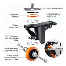 Pulleys - Orange Color - View 8