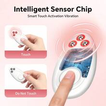 Hailicare Eye Vibration Massager, Ice Cooling Roller Electric Eye Beauty Device, Mini Electric Eye Beauty Instrument, Facial Lifting And Shaping Tool, Relieve Eye Fatigue, Fade Fine Lines, Promote Eye Essence Absorption, Portable Gift - White - View 3