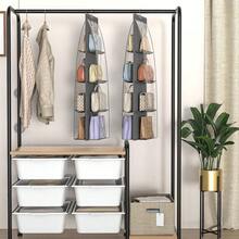 Hanging Storage Organizer-A Wall-Mounted, Transparent PVC Pocket Rack Designed To Save Space; Suitable For Hanging Behind The Door To Store Wallets, Shoes, And Backpacks. - Multicolor - View 4