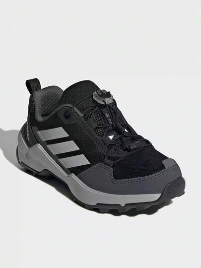 Adidas Zapatillas de montaña infantiles Terrex Ax4R ligeras, antideslizantes, de caña baja y punta redonda