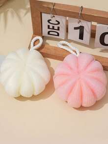 Extra-Large Bath Ball, Soft Bath Sponge, Bubble Bath Ball, Massage Bath Flower, Bathroom Accessories, Available In Multiple Colors, Hook Storage, Space-Saving - Multicolor - View 5