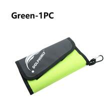 1pc Nylon Fish Bait Storage Bag Portable Lure Storage Bag With Detachable Buckle Fishing Tackle Wallet Case With 6pcs Transparent Thickened PVC Sealing Bags For Soft Worms Rigs Jigs And Lines, Camping And Fly Fishing Accessories - Multicolor - View 7