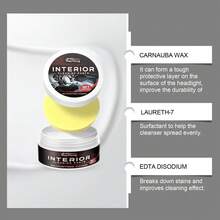 rayhong Car Interior Cleaning Cream, Seat Leather Foam, Waterless Stain Remover And Refurbishing Car Interior Cleaner - A - View 5