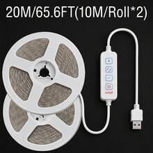 3.28FT-65.6FT Dimmable LED Strip Lights, 3 Color Modes, USB Powered, Cuttable Flexible Light Strip For Bedroom, Kitchen, TV Backlight, Cabinet And Home Decor - 3 Color Temperatures - View 13