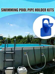 1 Set Swimming Pool Hose Fixing Bracket, Suitable For In-Ground Pool Hose, Prevent Hose Bending And Sagging, Universal Pool Accessory, Keep Hose Fixed And Stable - Multicolor - View 6