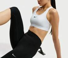 Nike Women's Casual Yoga Fitness Supportive Quick-Dry Comfortable Sports Bra - White - View 4