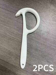 Can Opener, Non-Slip Handle, Plastic Manual Can Opener, Easy To Grip, Plastic Construction, Kitchen Can Opener, Perfect For Home And Restaurant Use, Ideal Christmas Party Accessory - View 18