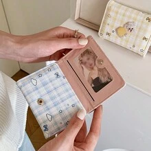 Fashionable Niche Korean Style Women's Multifunctional Wallet,Card Cover - Multicolor - View 2