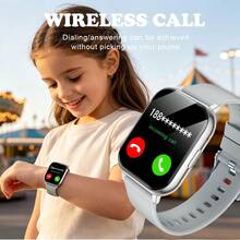 2026 Teenager Smart Watch, 180mAh Battery, Touch Screen, USB Interface, Pedometer, Calendar And Alarm--Multi-Color Silicone Strap, Sports Design, Perfect Gift For Halloween And Christmas, Fun Learning Tool, Fashionable Teenager Watch, Comfortable To Wear, Designed Specifically For Teenagers. - Multicolor - View 3