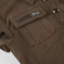 Women Blouses & Shirts - Brown - View 7