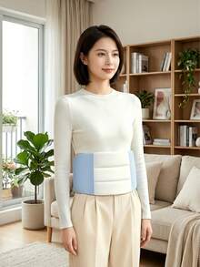 360-Degree Wraparound Lumbar Support Pillow Features An Adjustable Lumbar Support Strap, A Soft, Three-Zone Contoured Design, And Is Suitable For Both Side And Back Sleeping. The Cushion Is Removable And The Pillowcase Is Washable. - Lumbar Support Pillow - View 7