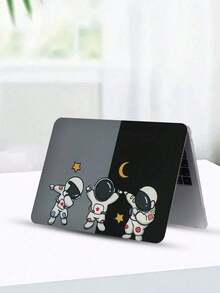 可愛卡通圖案筆電保護殼，相容 Macbook Air 13.3 A1932/A2179/A2337，硬殼保護套 + 鍵盤保護膜套組，防滑散熱防震筆電保護套，適合辦公、旅行與日常使用 - 查看 7