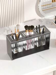 1 pieza Estante moderno de plástico para utensilios de cocina con tabla de escurrido y cajas de almacenamiento, organizador multiusos para cubiertos, cuchillos, tenedores, cucharas y palillos, adecuado para el comedor y la cocina - Multicolor - Ver 5