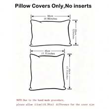 1pc Dual-Color Curved Asymmetrical Geometric Pillow Case, Nordic Minimalist Living Room Sofa Bed Decorative Cushion Cover, All Season, Pillow Insert Not Included - Coffee Brown - View 2