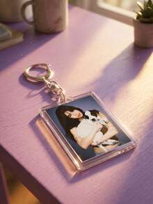 1pc/6pcs K-Pop Group Katseye And Puppies Photography Acrylic Keychains, Fashionable Multi-Functional Bag Charms, Suitable For Pet Lovers, Outfits, Daily Decoration And Exquisite Gift Giving, All Seasons - Multicolor - View 7