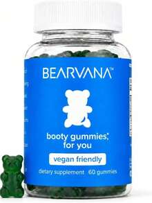 BEARVANA Peach Support Women's Multivitamin Gummies - Includes Herbal Extracts & Essential Vitamins - Berry Flavor - 60 Gummies - 桃子支持 - 查看 1
